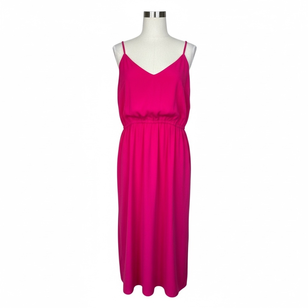 Universal Threads Fuchsia Pink Sleeveless Tank Maxi Dress, Size XXL New